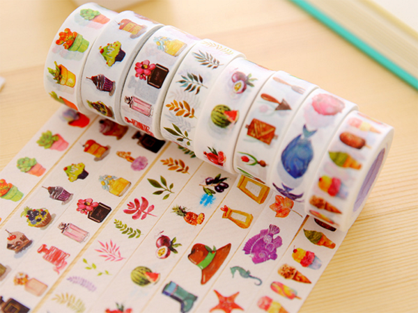 和纸彩色印刷胶带